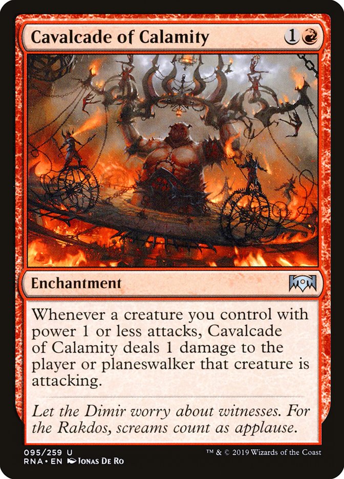 Cavalcade of Calamity [Ravnica Allegiance] | Jomio and Rueliete's Cards and Comics