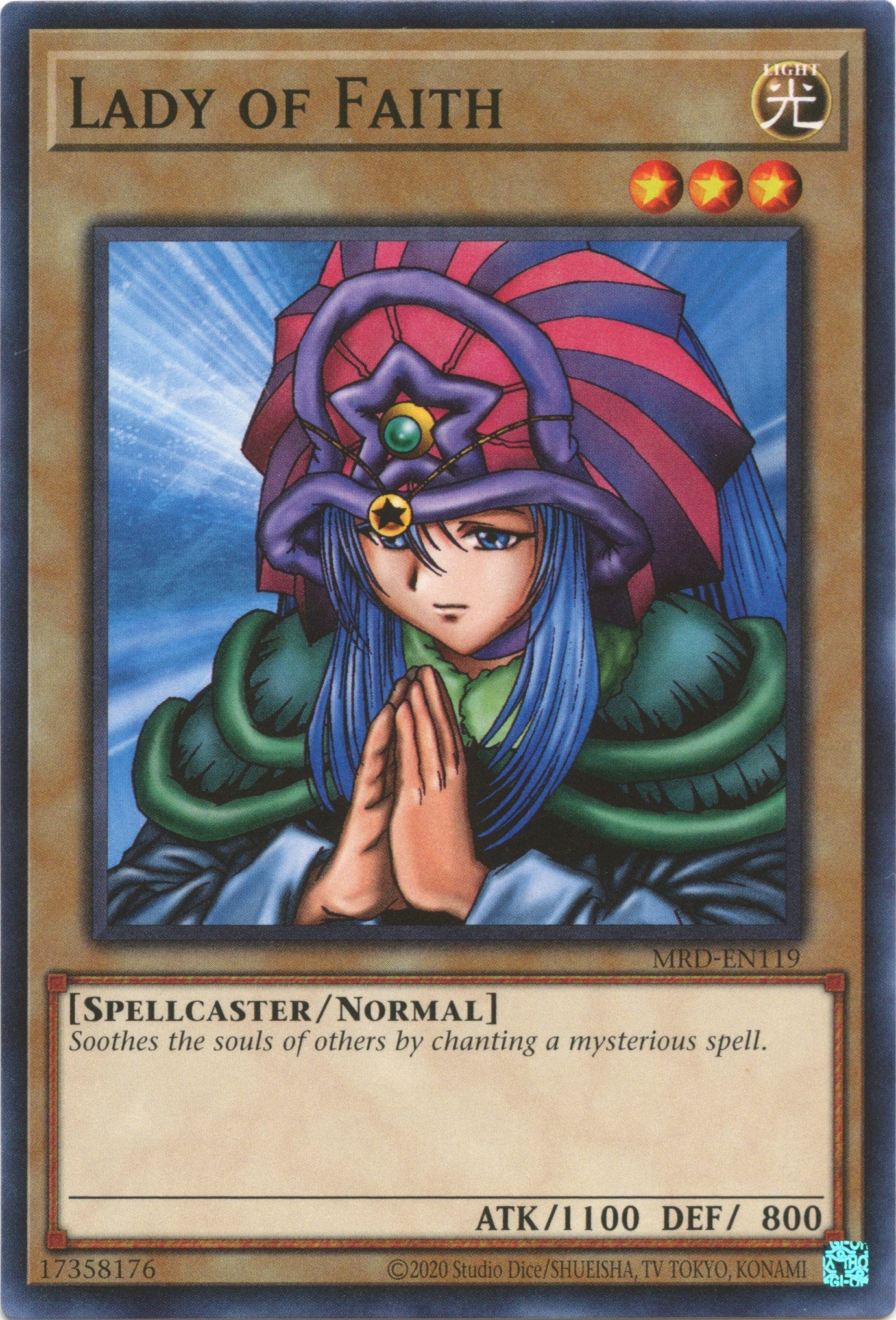 Lady of Faith (25th Anniversary) [MRD-EN119] Common | Jomio and Rueliete's Cards and Comics