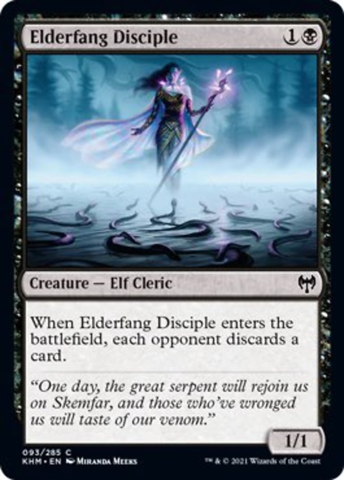 Elderfang Disciple [Kaldheim] | Jomio and Rueliete's Cards and Comics