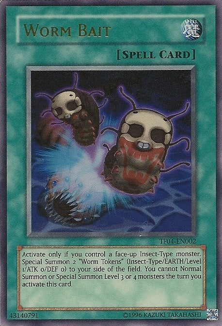 Worm Bait (5D's Tag Force 4) [TF04-EN002] Ultra Rare | Jomio and Rueliete's Cards and Comics