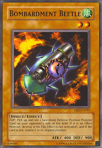 Bombardment Beetle [DB1-EN197] Common | Jomio and Rueliete's Cards and Comics