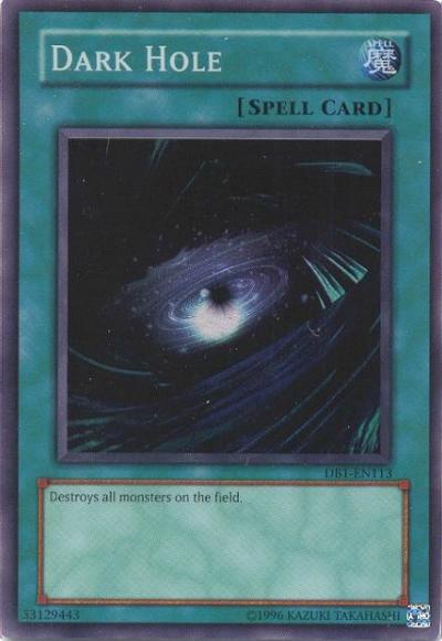 Dark Hole [DB1-EN113] Super Rare | Jomio and Rueliete's Cards and Comics