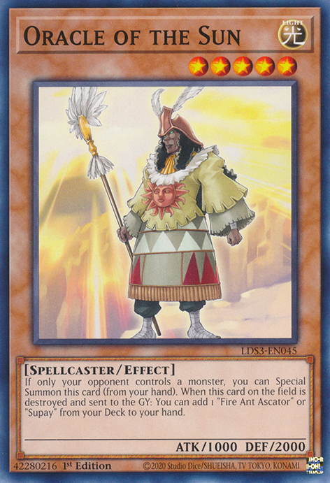 Oracle of the Sun [LDS3-EN045] Common | Jomio and Rueliete's Cards and Comics
