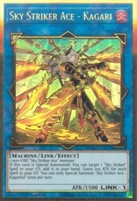 Sky Striker Ace - Kagari (Alternate Art) [MAGO-EN038] Gold Rare | Jomio and Rueliete's Cards and Comics