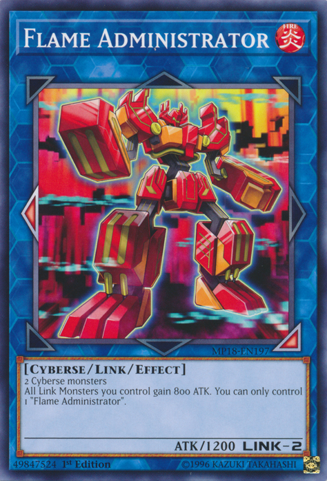 Flame Administrator [MP18-EN197] Common | Jomio and Rueliete's Cards and Comics