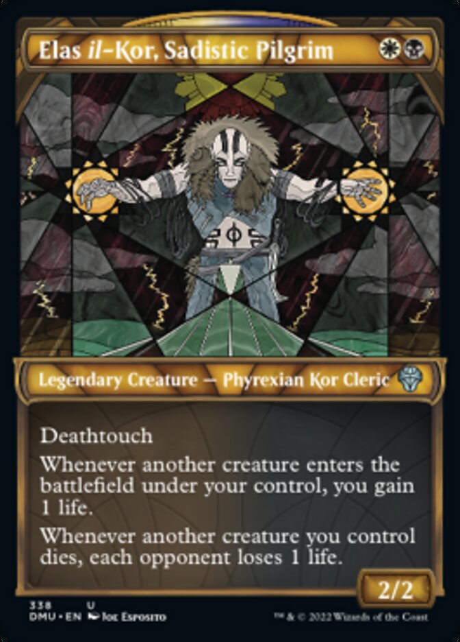 Elas il-Kor, Sadistic Pilgrim (Showcase Textured) [Dominaria United] | Jomio and Rueliete's Cards and Comics