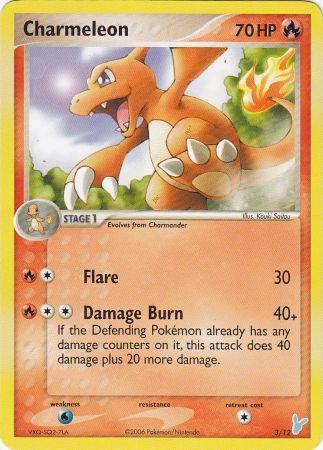 Charmeleon (3/12) [EX: Trainer Kit 2 - Minun] | Jomio and Rueliete's Cards and Comics