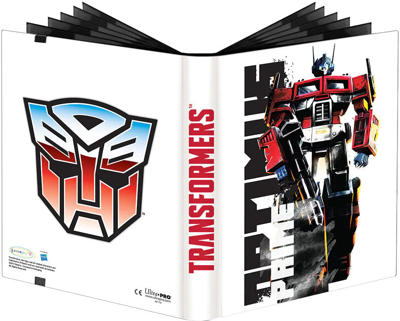 Ultra PRO: 9-Pocket PRO-Binder - Transformers (Optimus) | Jomio and Rueliete's Cards and Comics