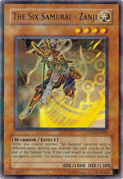 The Six Samurai - Zanji [HL05-EN005] Parallel Rare | Jomio and Rueliete's Cards and Comics