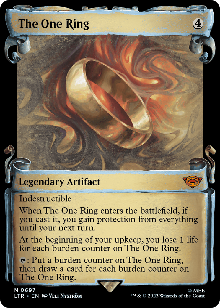 The One Ring [The Lord of the Rings: Tales of Middle-Earth Showcase Scrolls] | Jomio and Rueliete's Cards and Comics