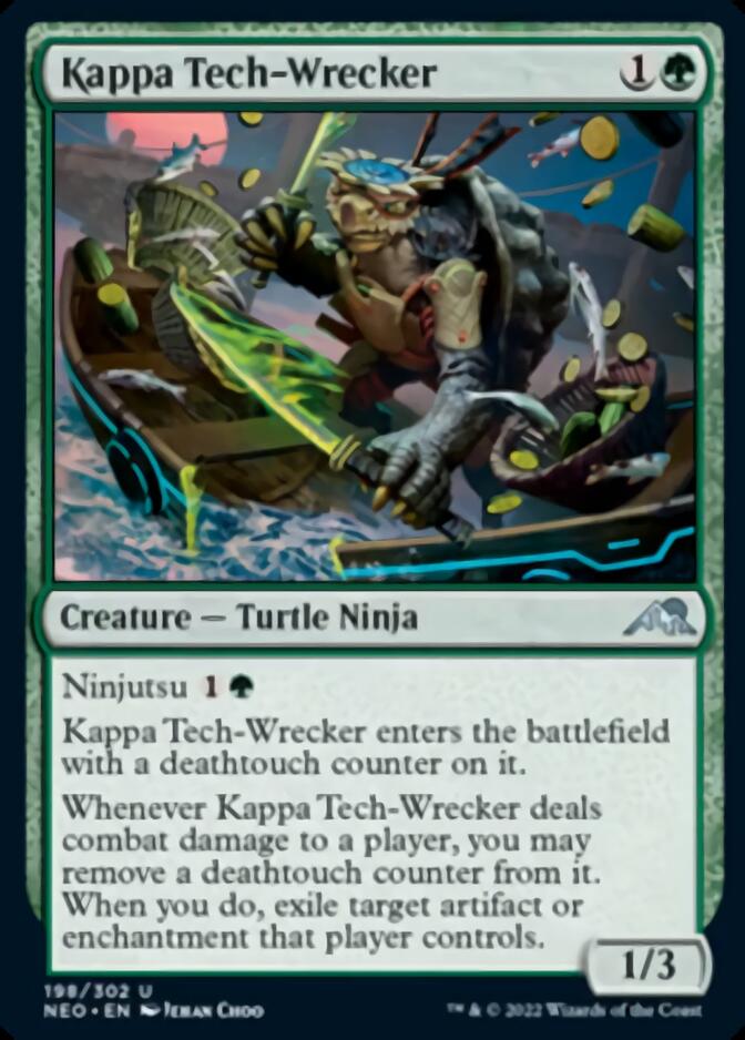 Kappa Tech-Wrecker [Kamigawa: Neon Dynasty] | Jomio and Rueliete's Cards and Comics
