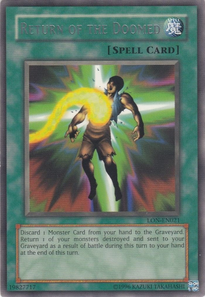 Return of the Doomed [LON-EN021] Rare | Jomio and Rueliete's Cards and Comics