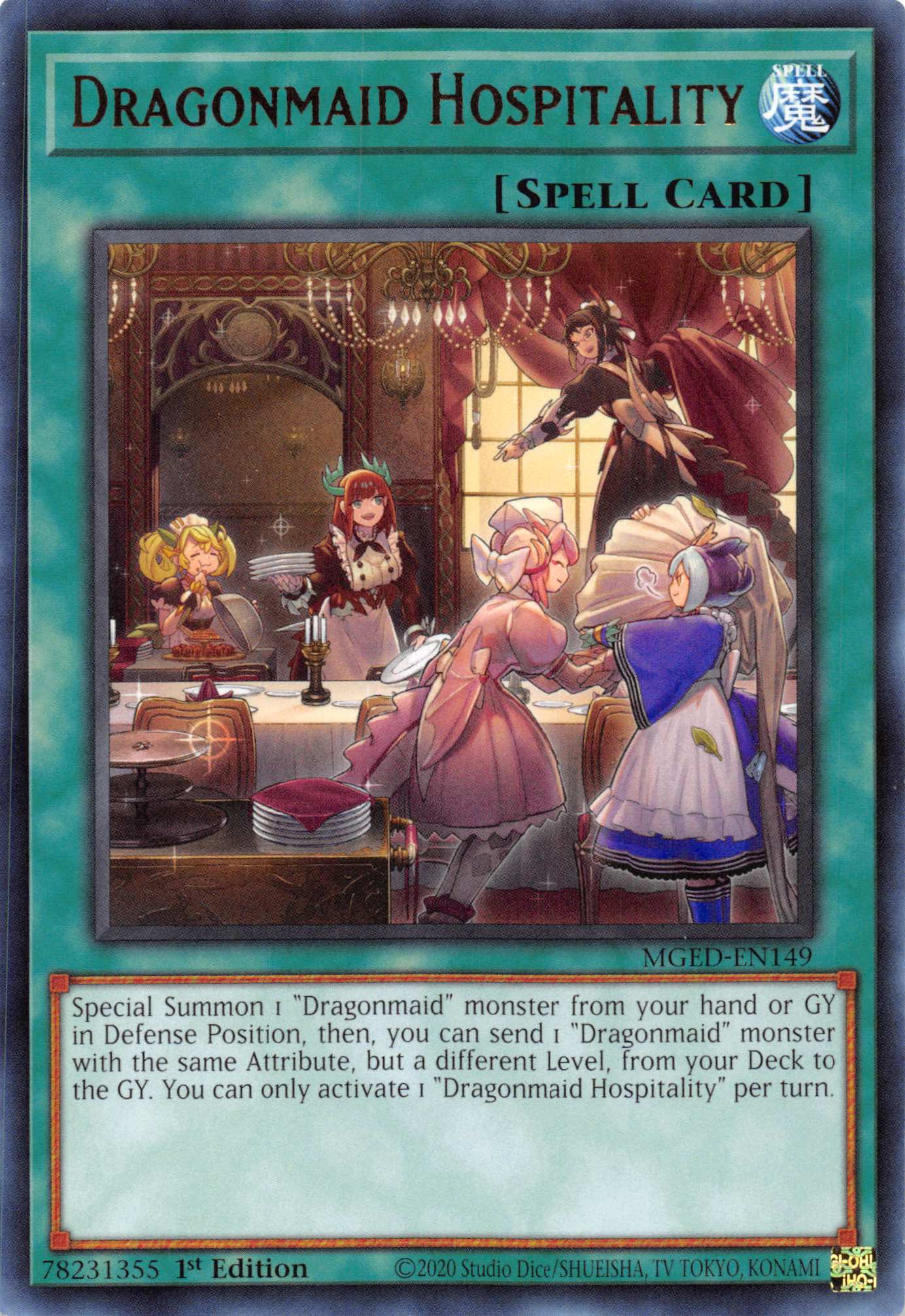 Dragonmaid Hospitality [MGED-EN149] Rare | Jomio and Rueliete's Cards and Comics
