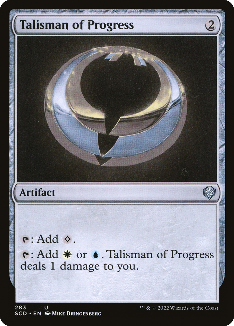 Talisman of Progress [Starter Commander Decks] | Jomio and Rueliete's Cards and Comics