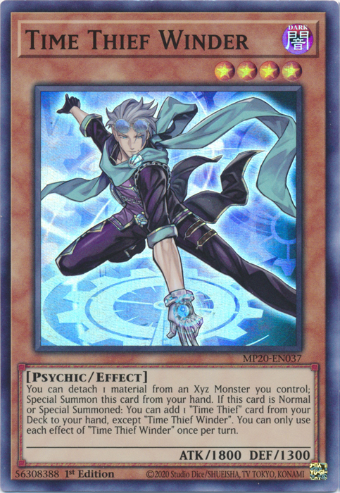 Time Thief Winder [MP20-EN037] Super Rare | Jomio and Rueliete's Cards and Comics