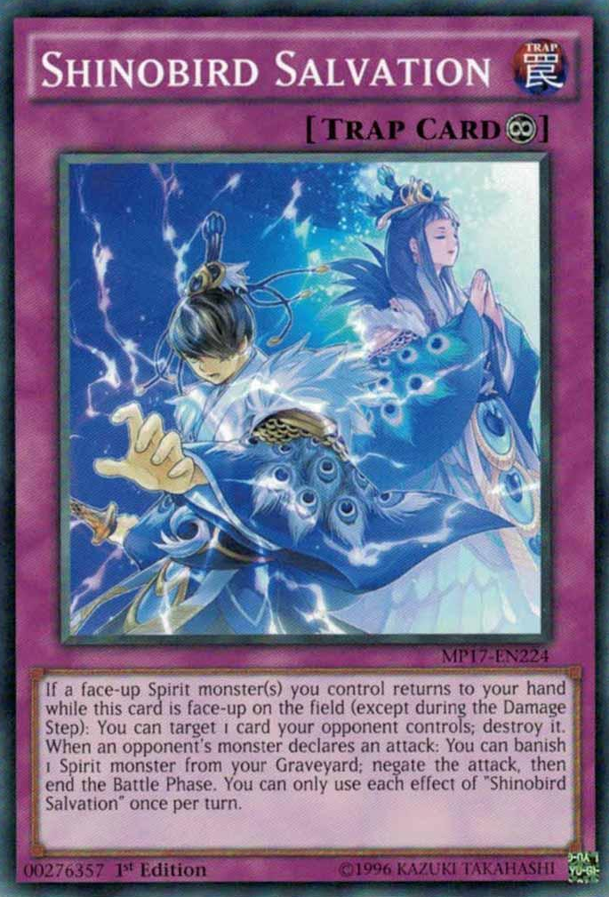 Shinobird Salvation [MP17-EN224] Common | Jomio and Rueliete's Cards and Comics