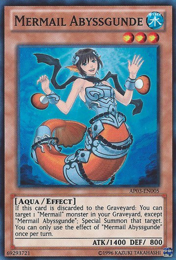 Mermail Abyssgunde [AP03-EN005] Super Rare | Jomio and Rueliete's Cards and Comics