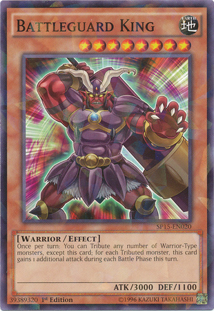 Battleguard King [SP15-EN020] Shatterfoil Rare | Jomio and Rueliete's Cards and Comics