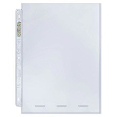 Ultra PRO: Platinum Hologram 1-Pocket Pages - 3-Holes (8" x 10" / 100-Pack) | Jomio and Rueliete's Cards and Comics