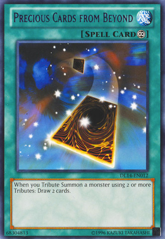 Precious Cards from Beyond (Purple) [DL14-EN012] Rare | Jomio and Rueliete's Cards and Comics