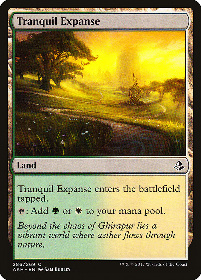 Tranquil Expanse [Amonkhet] | Jomio and Rueliete's Cards and Comics
