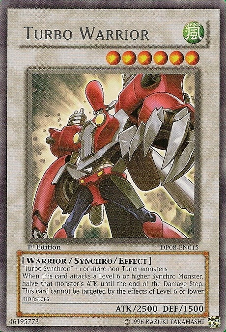 Turbo Warrior [DP08-EN015] Rare | Jomio and Rueliete's Cards and Comics