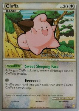 Cleffa (17/123) (Twinboar - David Cohen) [World Championships 2011] | Jomio and Rueliete's Cards and Comics