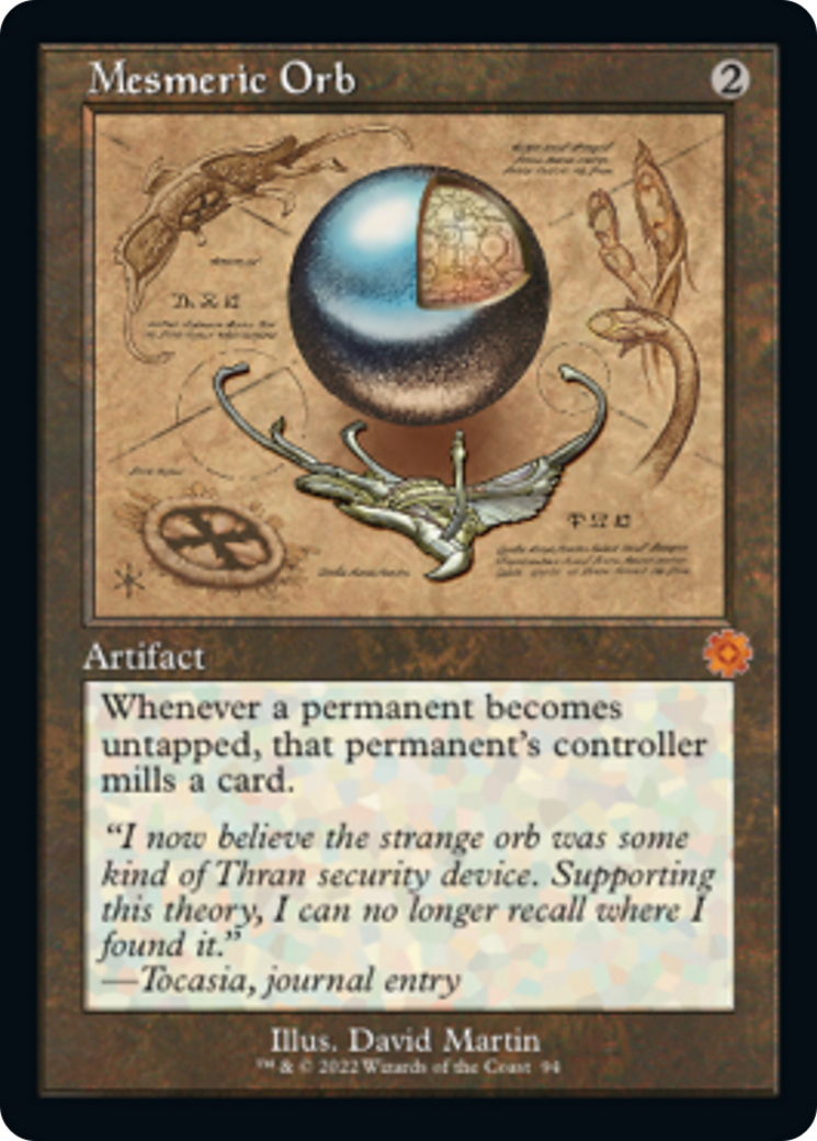 Mesmeric Orb (Retro Schematic) [The Brothers' War Retro Artifacts] | Jomio and Rueliete's Cards and Comics