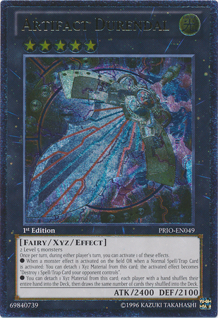 Artifact Durendal (UTR) [PRIO-EN049] Ultimate Rare | Jomio and Rueliete's Cards and Comics