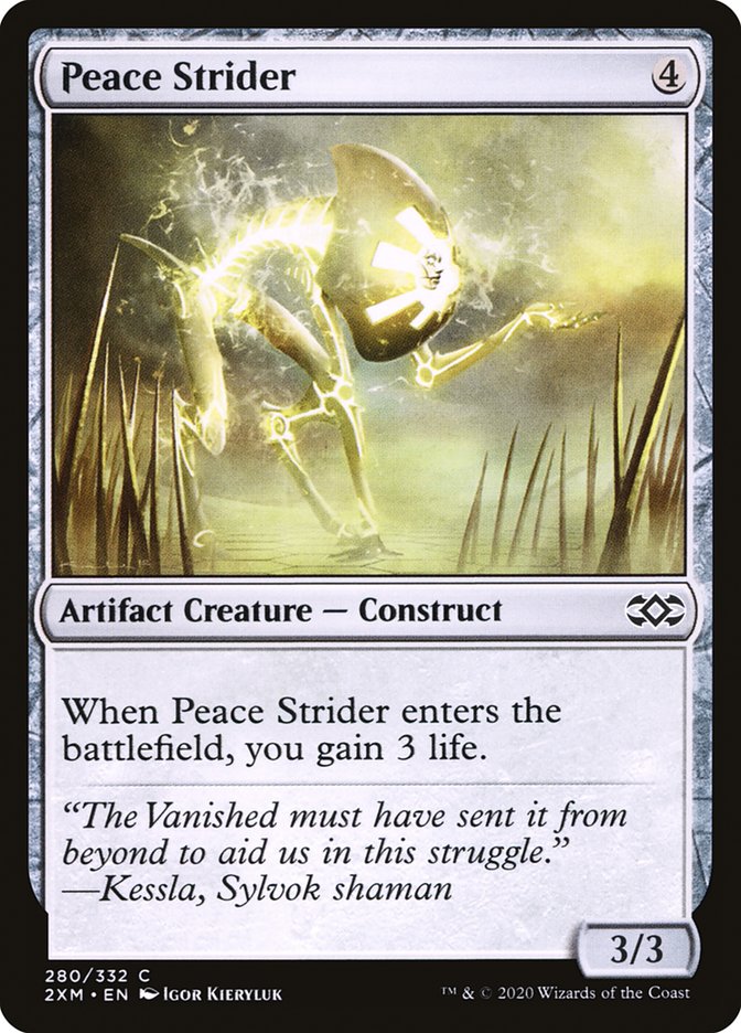 Peace Strider [Double Masters] | Jomio and Rueliete's Cards and Comics