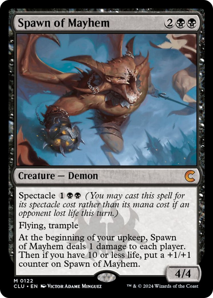Spawn of Mayhem [Ravnica: Clue Edition] | Jomio and Rueliete's Cards and Comics