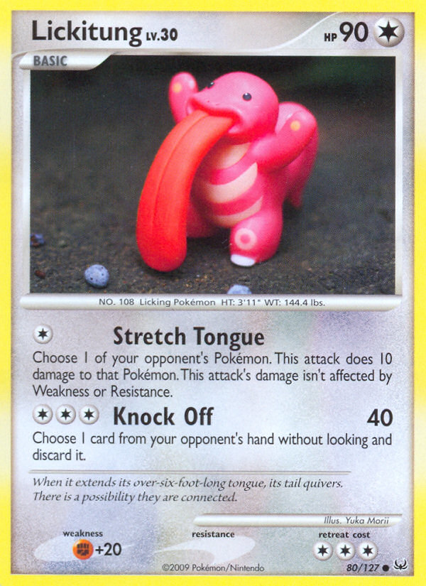 Lickitung (80/127) [Platinum: Base Set] | Jomio and Rueliete's Cards and Comics