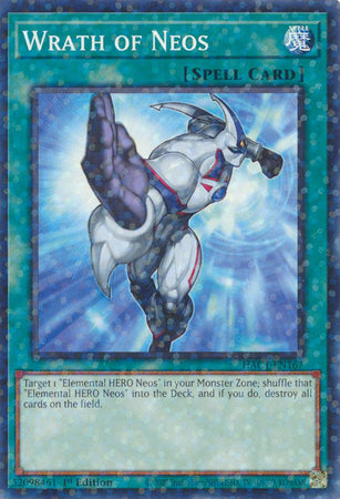 Wrath of Neos (Duel Terminal) [HAC1-EN167] Common | Jomio and Rueliete's Cards and Comics