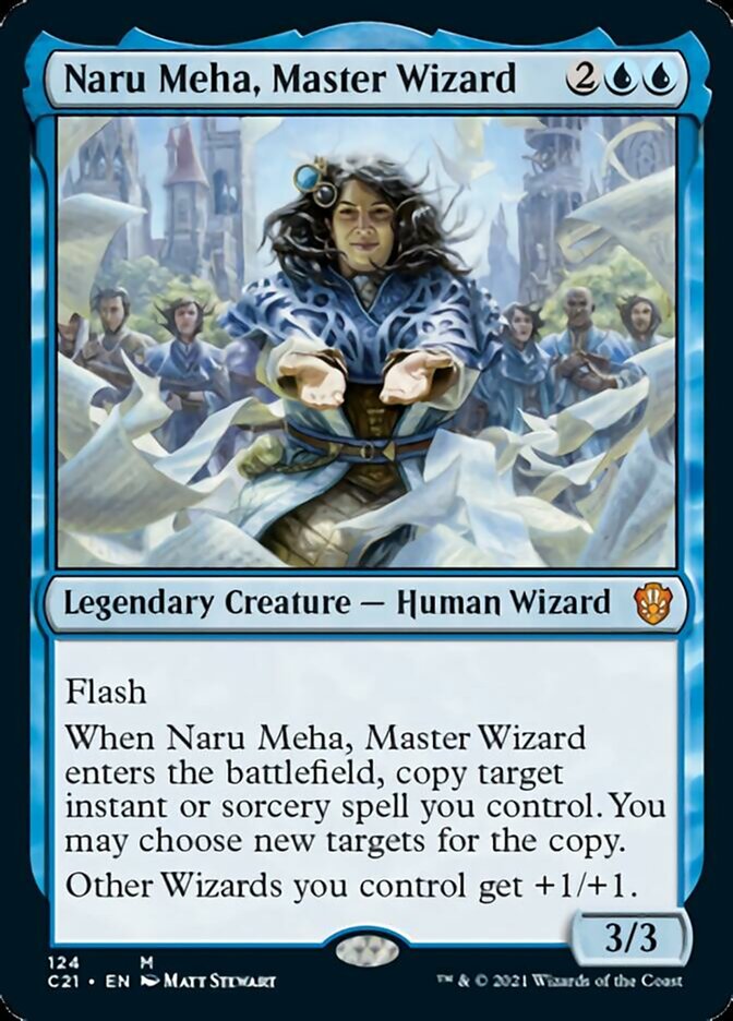 Naru Meha, Master Wizard [Commander 2021] | Jomio and Rueliete's Cards and Comics