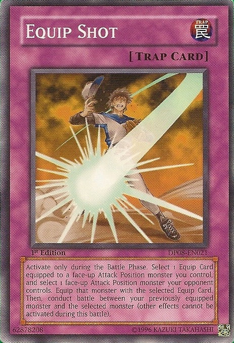 Equip Shot [DP08-EN021] Common | Jomio and Rueliete's Cards and Comics