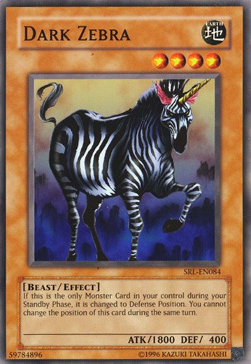 Dark Zebra [SRL-EN084] Common | Jomio and Rueliete's Cards and Comics