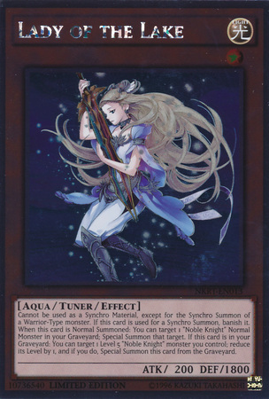 Lady of the Lake [NKRT-EN013] Platinum Rare | Jomio and Rueliete's Cards and Comics