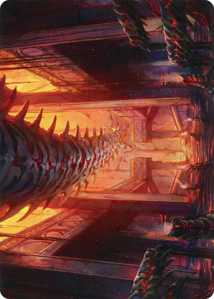 Bloodfell Caves Art Card [March of the Machine Art Series] | Jomio and Rueliete's Cards and Comics