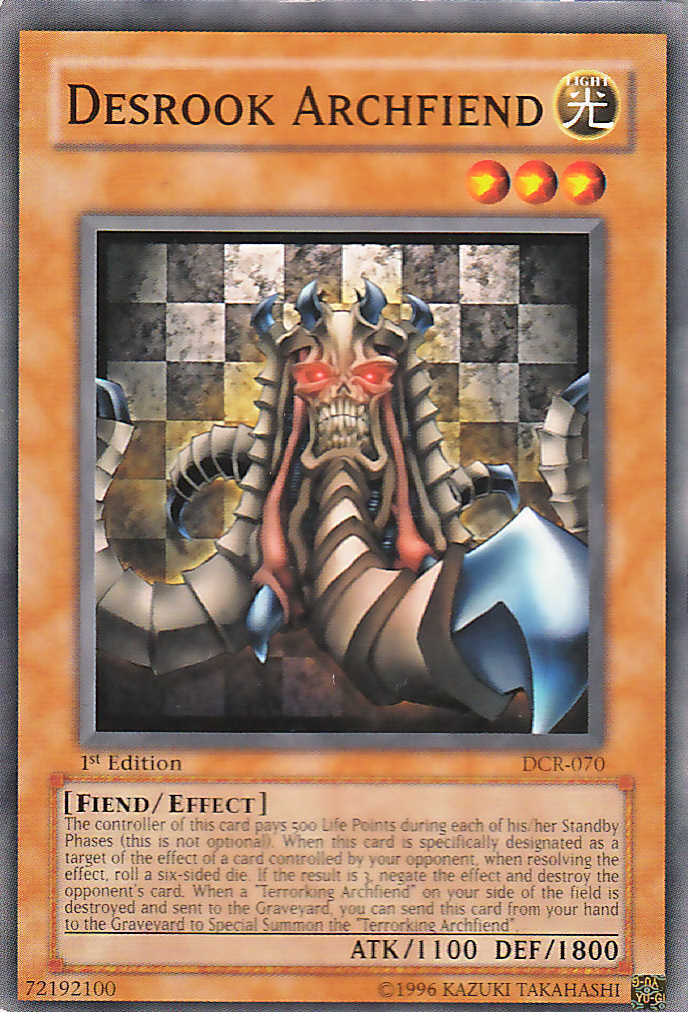 Desrook Archfiend [DCR-070] Common | Jomio and Rueliete's Cards and Comics