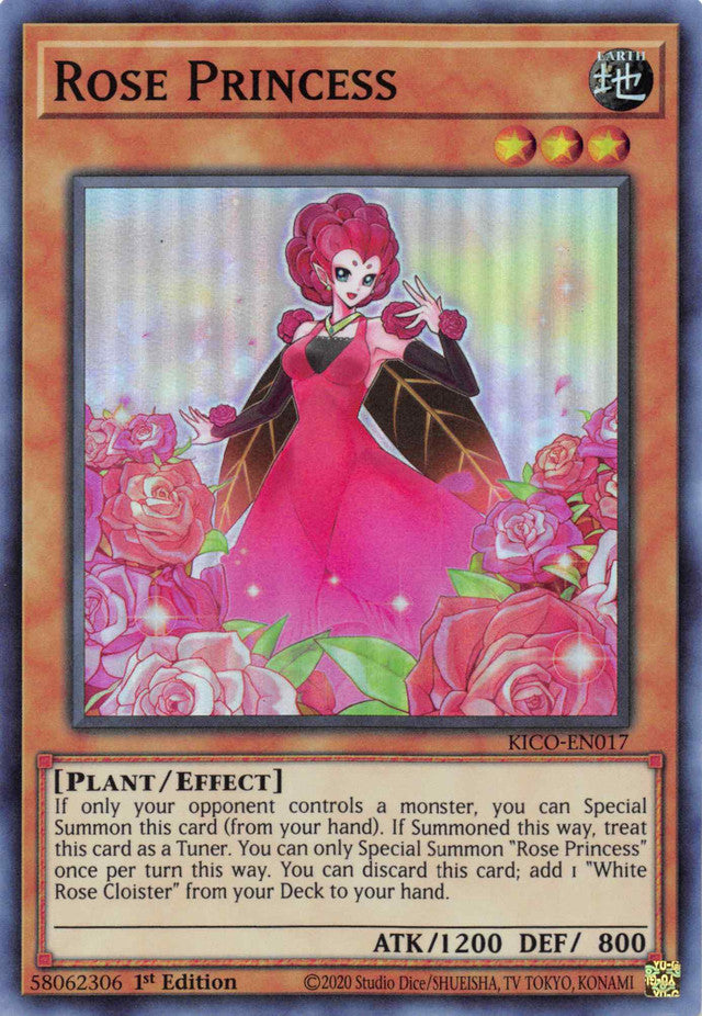 Rose Princess (Super Rare) [KICO-EN017] Super Rare | Jomio and Rueliete's Cards and Comics