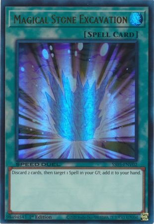 Magical Stone Excavation [SS05-ENV02] Ultra Rare | Jomio and Rueliete's Cards and Comics