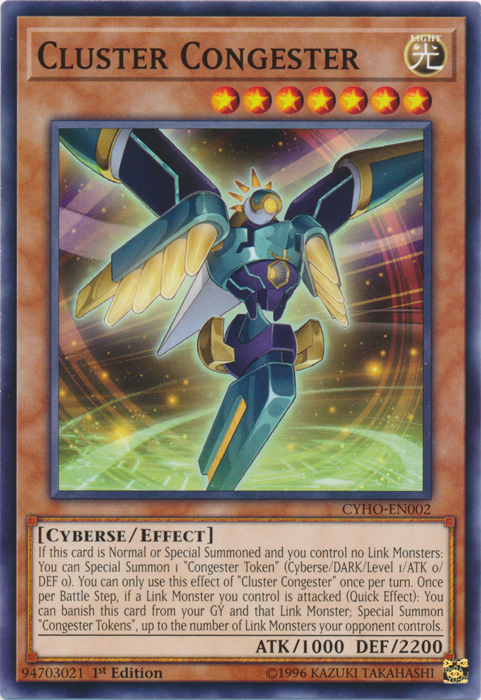 Cluster Congester [CYHO-EN002] Common | Jomio and Rueliete's Cards and Comics