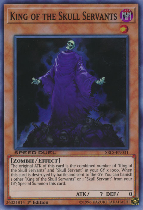 King of the Skull Servants [SBLS-EN031] Super Rare | Jomio and Rueliete's Cards and Comics