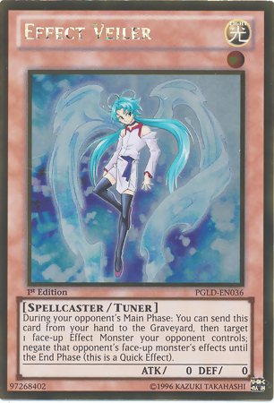 Effect Veiler [PGLD-EN036] Gold Rare | Jomio and Rueliete's Cards and Comics