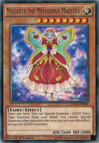 Mozarta the Melodious Maestra [DUEA-EN016] Rare | Jomio and Rueliete's Cards and Comics