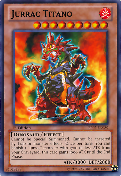 Jurrac Titano [BP02-EN089] Rare | Jomio and Rueliete's Cards and Comics
