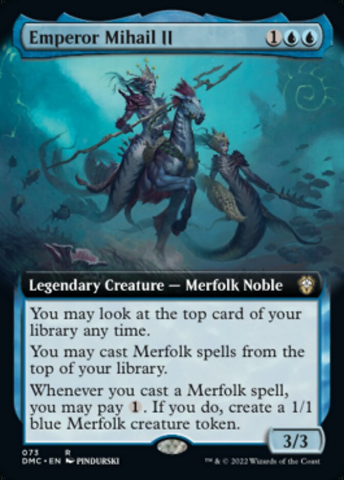 Emperor Mihail II (Extended Art) [Dominaria United Commander] | Jomio and Rueliete's Cards and Comics