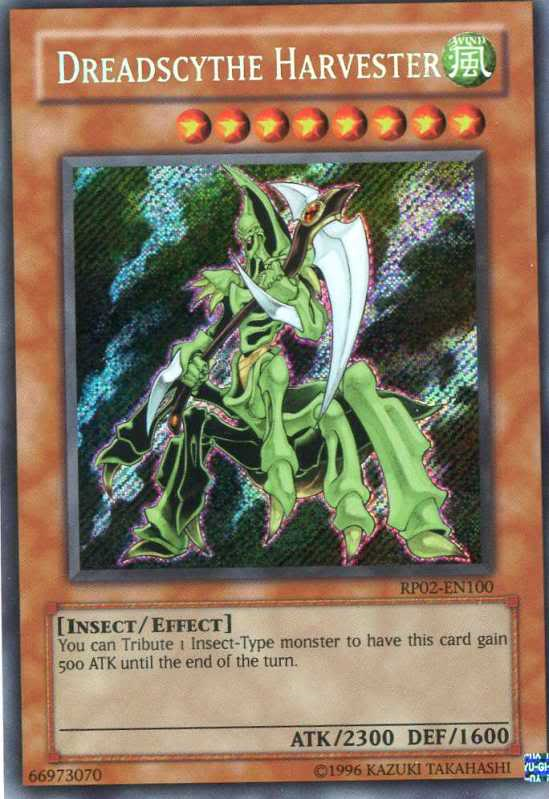 Dreadscythe Harvester [RP02-EN100] Secret Rare | Jomio and Rueliete's Cards and Comics