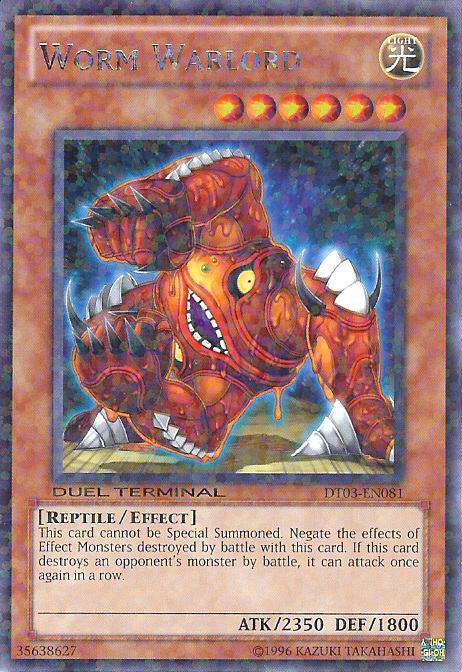 Worm Warlord [DT03-EN081] Rare | Jomio and Rueliete's Cards and Comics
