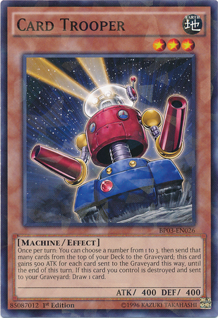 Card Trooper (Shatterfoil) [BP03-EN026] Rare | Jomio and Rueliete's Cards and Comics